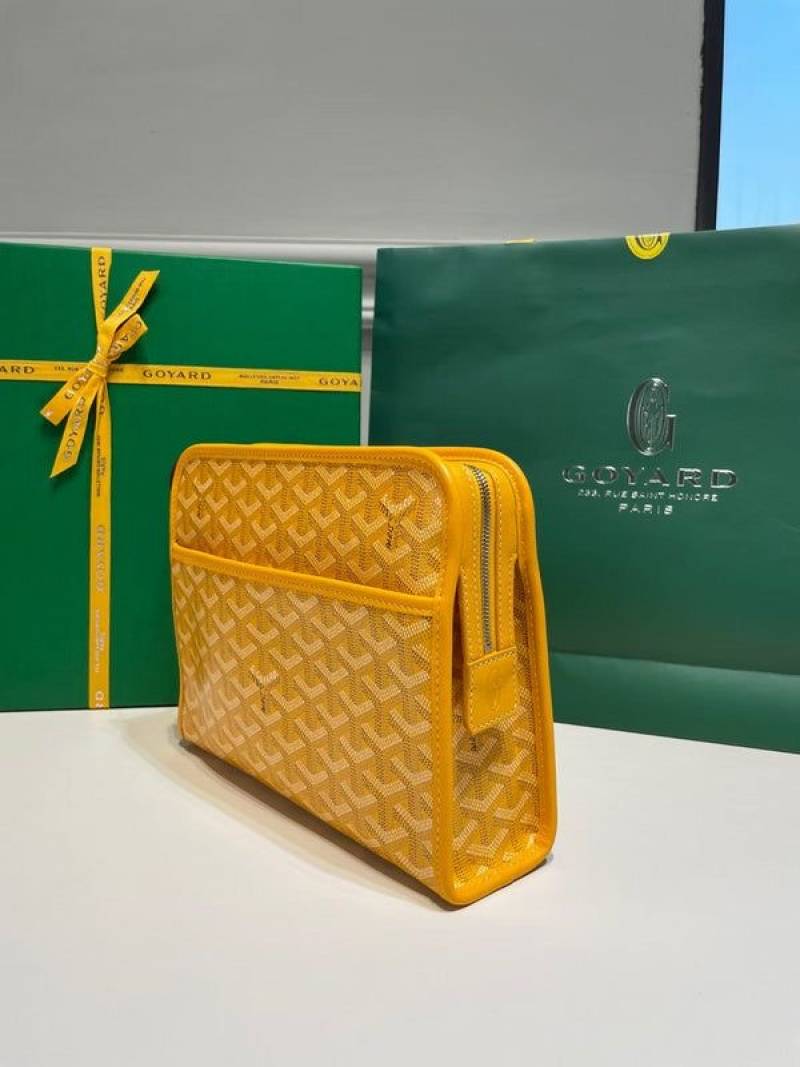 Goyard Jouvence PM Toiletry Bag Yellow