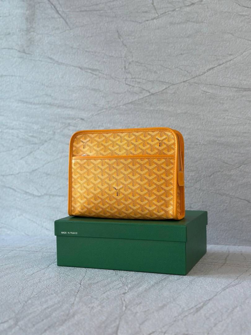 Goyard Jouvence PM Toiletry Bag Yellow