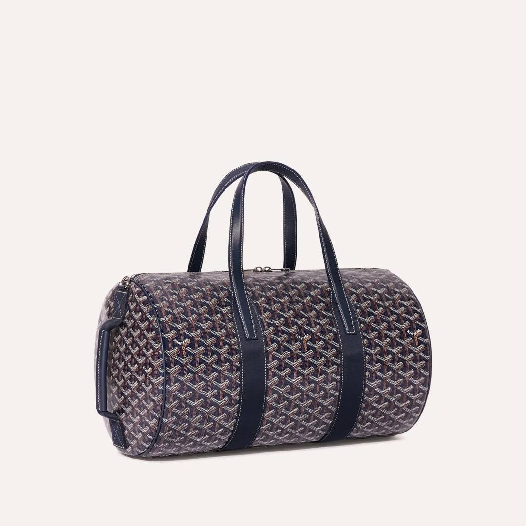 Goyard Barrel 40 Sports Bag Goyardine Blue