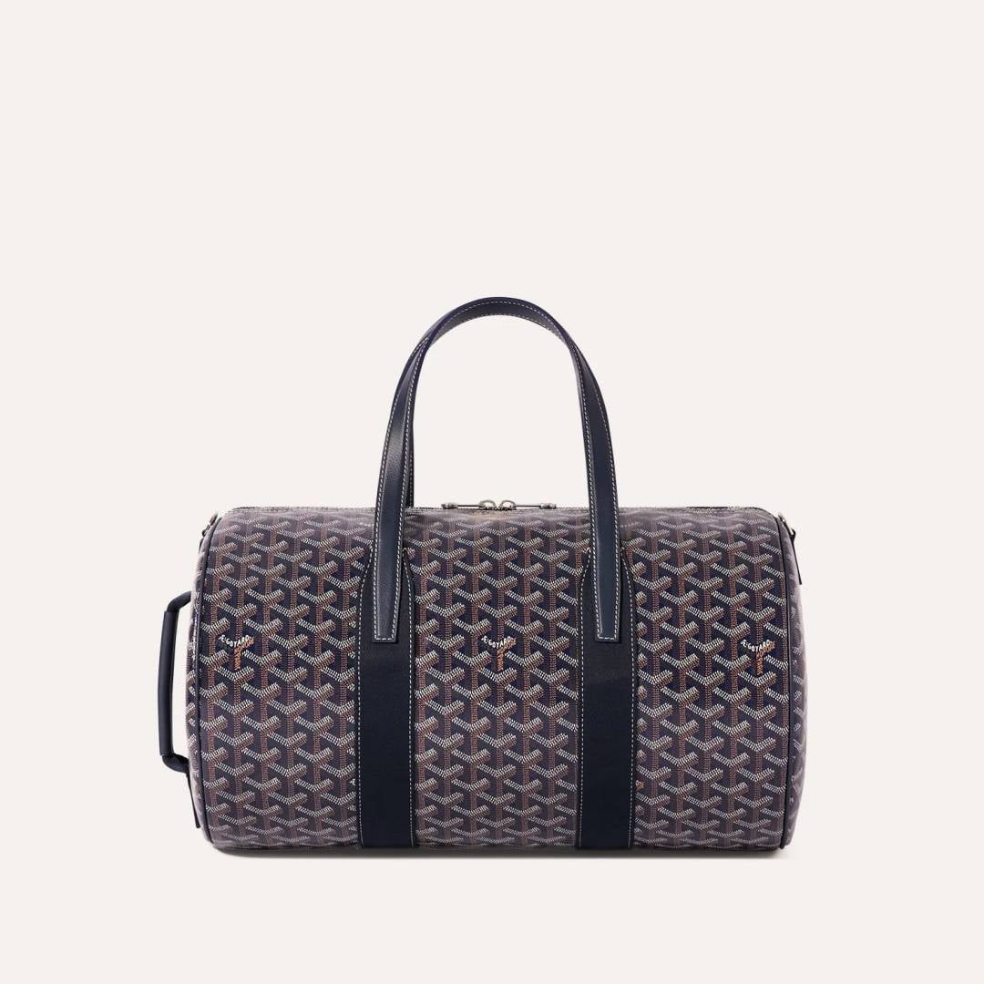 Goyard Barrel 40 Sports Bag Goyardine Blue
