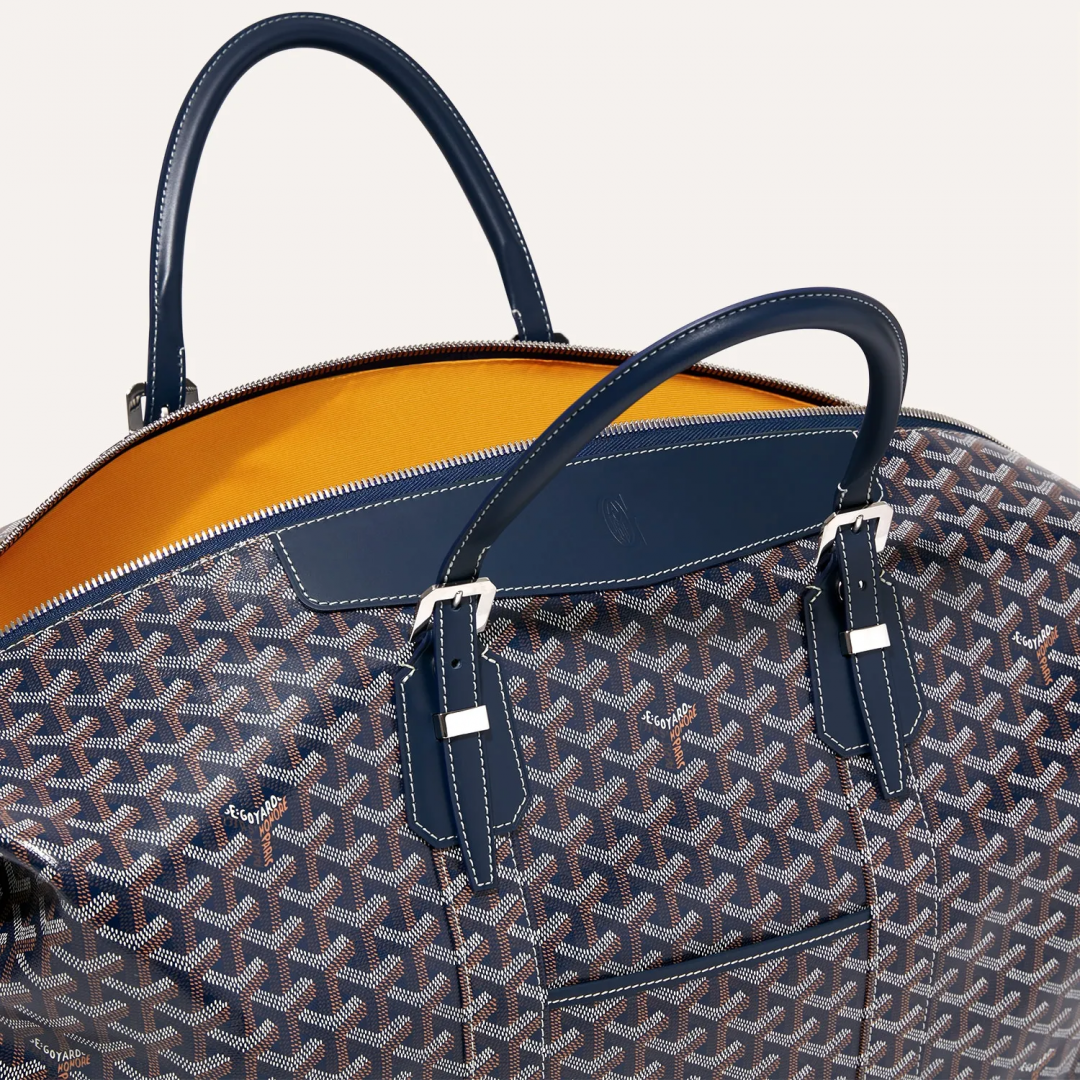 Goyard duflle navy blue