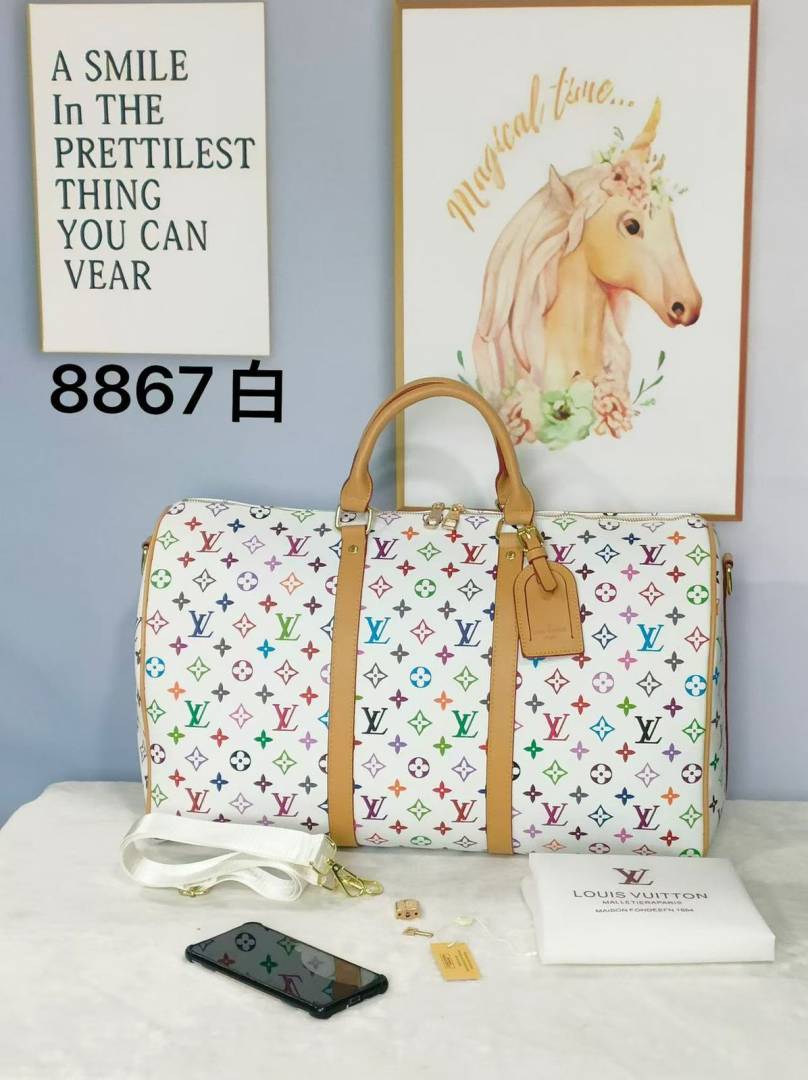 Louis Vuitto.n x Takashi Murakami Keepall Bandouliere 45 8867