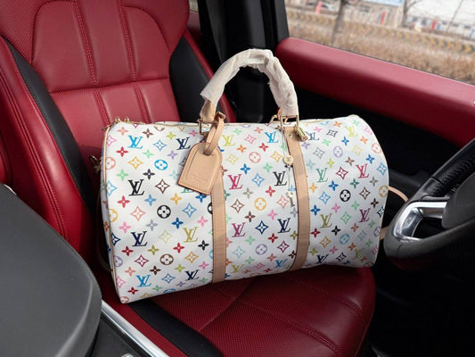 Louis Vuitto.n x Takashi Murakami Keepall Bandouliere 45 8867
