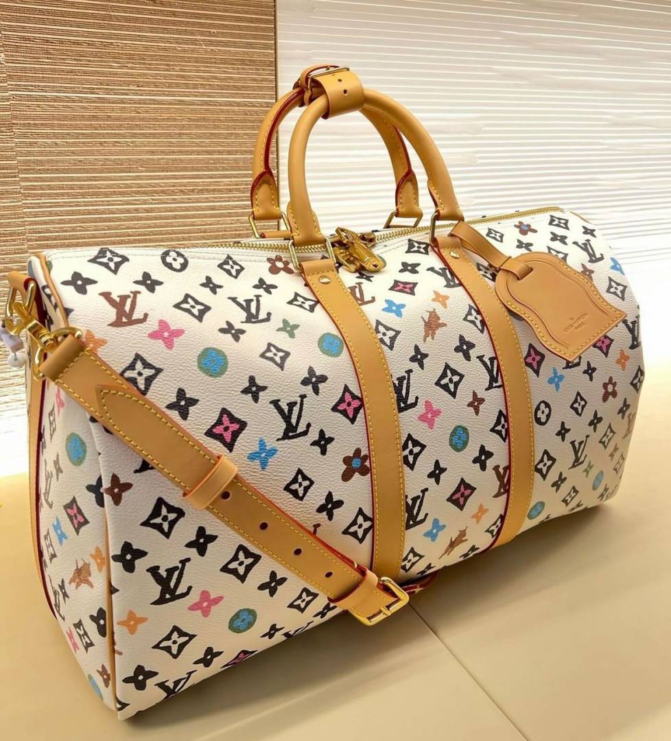 Louis Vuitto.n x Takashi Murakami Keepall Bandouliere 45 8867