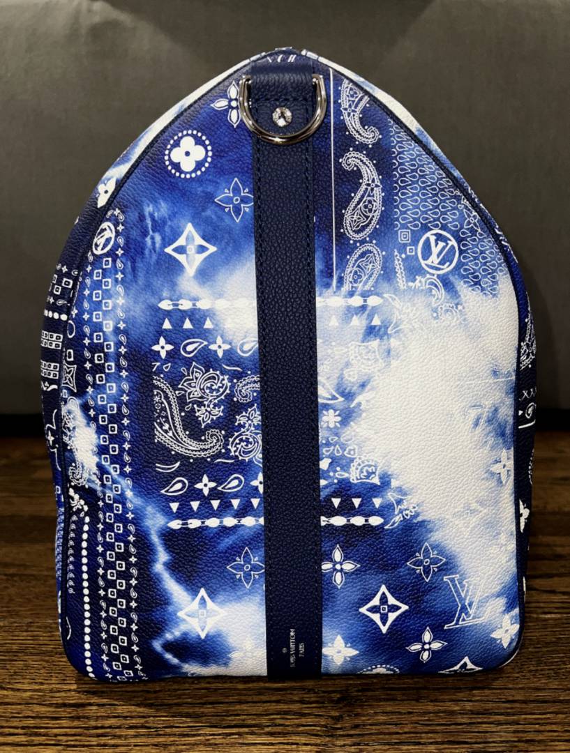 Vuitton Keepall Bandouliere 50 Monogram Bandana Logo Weekend Travel Bag