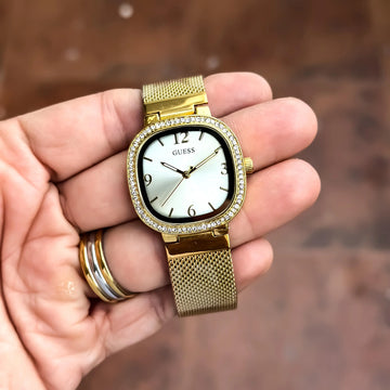 GUESS_LADIES_GOLD_WHITE
