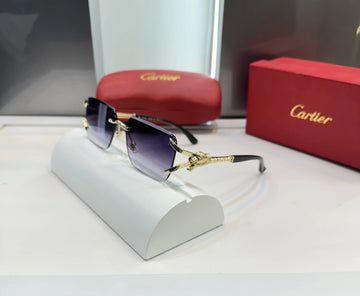 Cartie r Gold Purple Jaguar Premium Shades 033