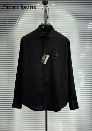 Chrome Hearts Black Logo Work Premium Shirt