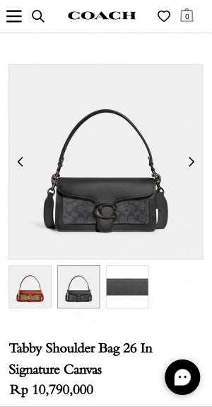 Coach_Tabby_26_Black_Parquet_With_OG_Box_&_Dust_Bag_Black_Parquet