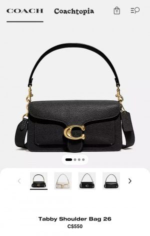 Coach_Tabby_26_Black_With_OG_Box_&_Dust_Bag_Black