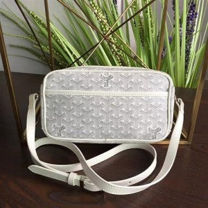 Goyard Paris Cap-Vert PM Unisex Sling Bag With Dust Bag (GY White)