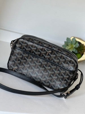Goyard Paris Cap-Vert PM Unisex Sling Bag With Dust Bag (GY Black)