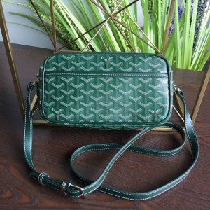Goyard Paris Cap-Vert PM Unisex Sling Bag With Dust Bag (GY Green)