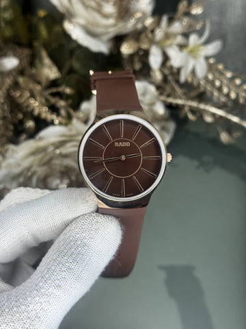 Rado Copper Brown Silicon Premium Watch