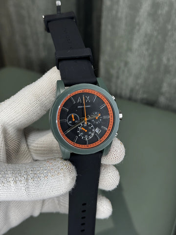 Arman i Exchange Green Black Premium Chronograph Watch