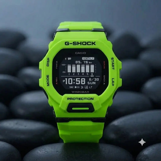 Gshock Neon Green 