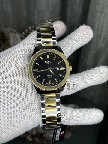 Tisso t PRC100 Dual Tone Black Premium Watch