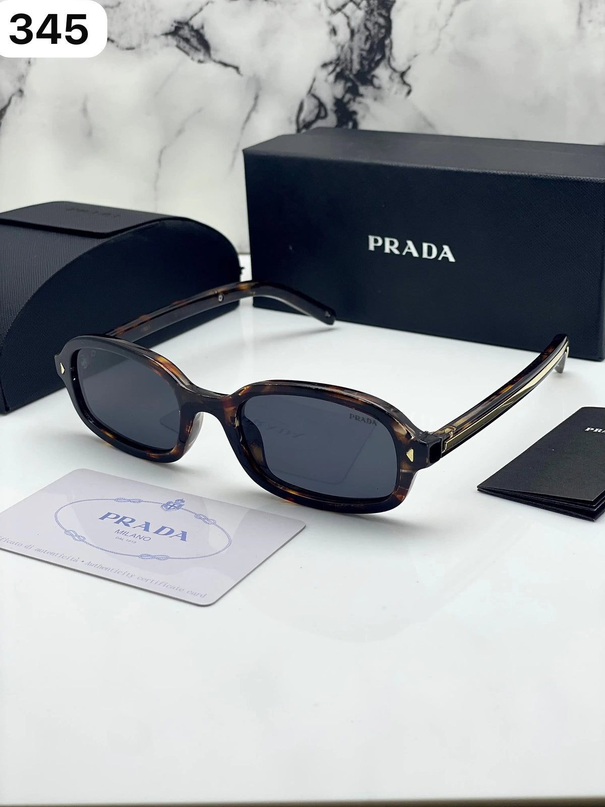 Prada 345 Tiger Black 
