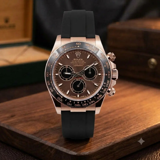 Rolex Daytona Rosegold Brown